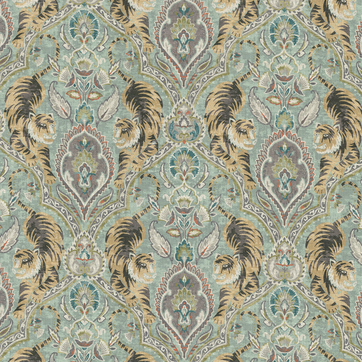 Twin Tigers Reed 411791 by PKL Studio Fabric 100% Cotton Peru 24000 Horizontal: 13.5 and Vertical: 18 54/55 - Fabric Carolina -
