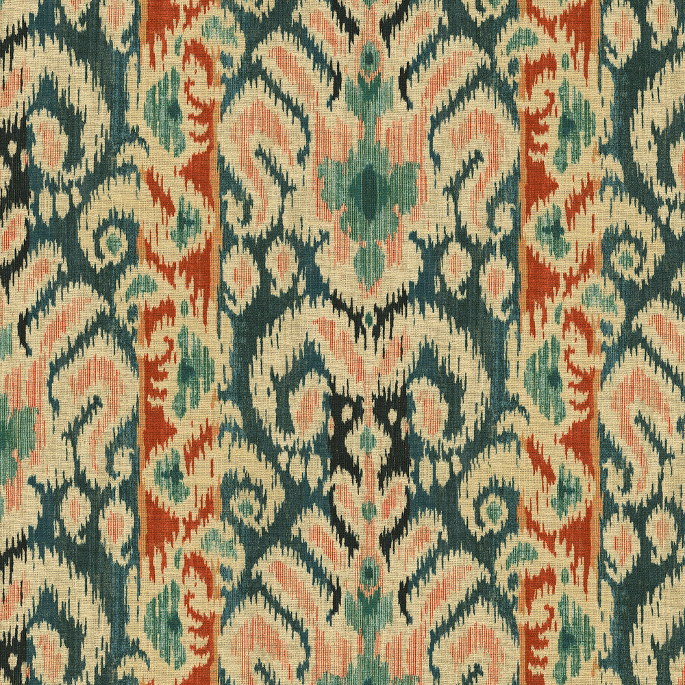 Silk Road Indienne 411811 by PKL Studio Fabric 100% Cotton Peru 24000 Horizontal: 13.5 and Vertical: 18 54/55 - Fabric Carolina -