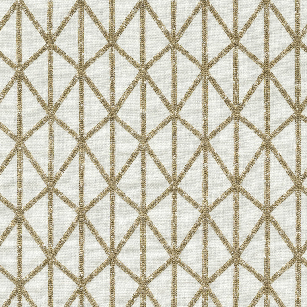 Matrix Emb Linen 411821 by PKL Studio Fabric Base 50% Polyester, 50% Cotton Emb 100% Polyester India 51000 Horizontal: 2.63 and Vertical: 3 55 - Fabric Carolina -