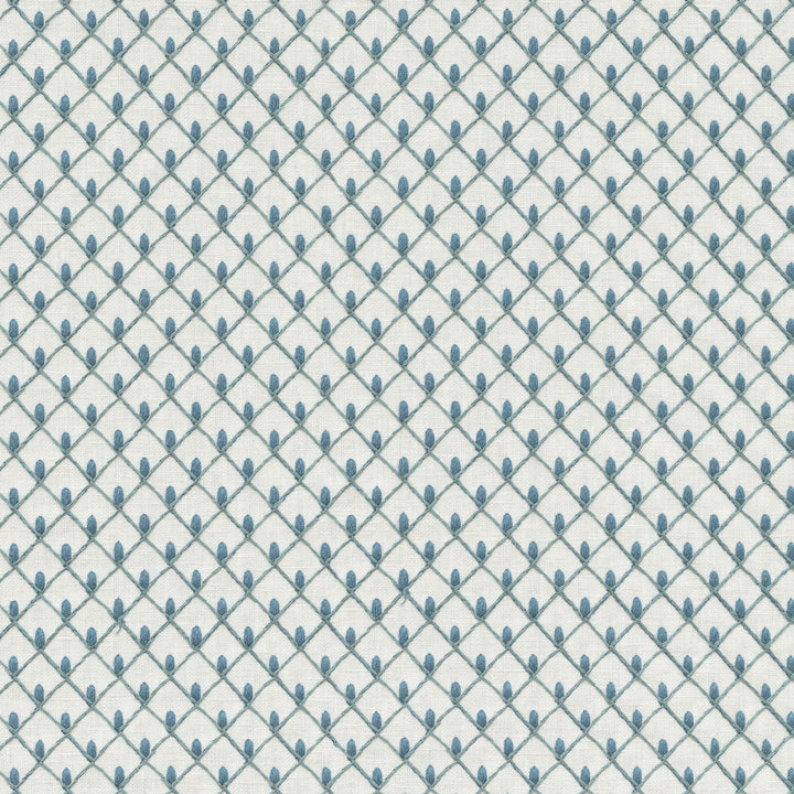 Picot Emb Porcelain 411842 by PKL Studio Fabric Base 50% Polyester, 50% Cotton Emb 100% Rayon India 51000 Horizontal: 1 and Vertical: 1 55 - Fabric Carolina -