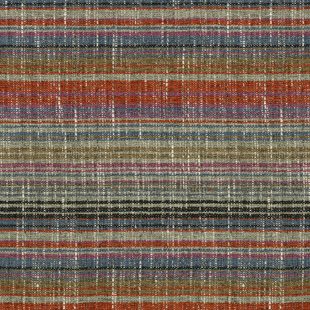 Carson Stripe Sunset 411860 by PKL Studio Fabric 82% Polyester, 12% Cotton, 6% Rayon India 29000 Horizontal: N/A and Vertical: 9.25 54 - Fabric Carolina -