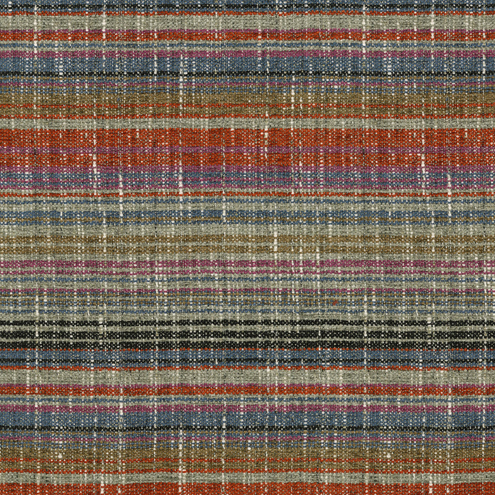 Carson Stripe Sunset 411860 by PKL Studio Fabric 82% Polyester, 12% Cotton, 6% Rayon India 29000 Horizontal: N/A and Vertical: 9.25 54 - Fabric Carolina -