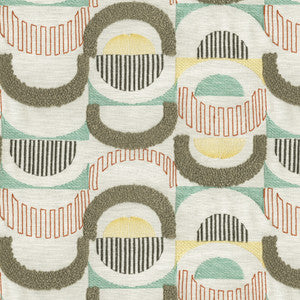 Half Moon Emb Mosaic 411870 by PKL Studio Fabric