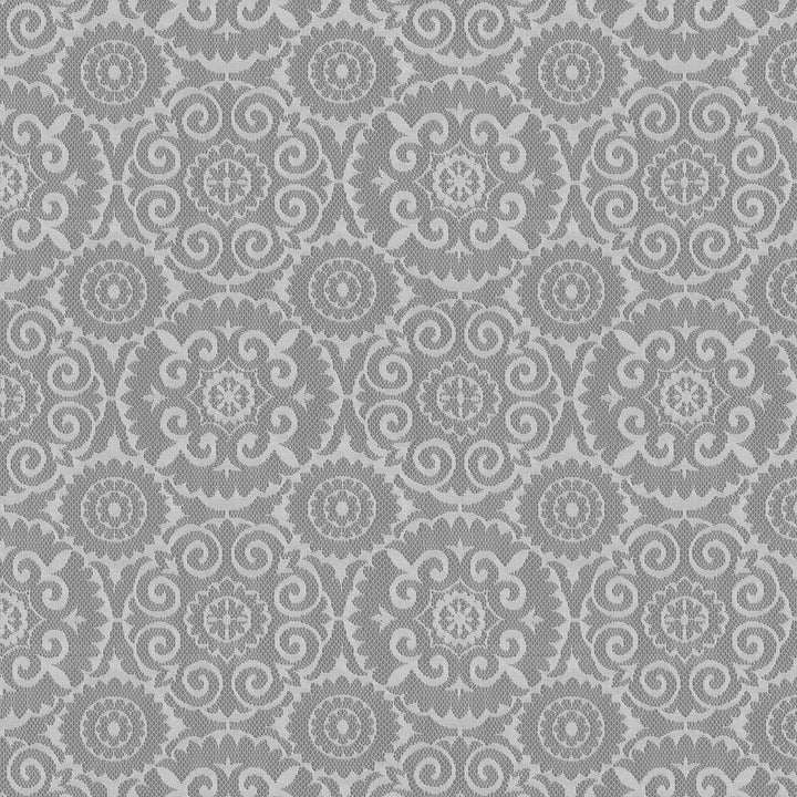 Suzani Lace White 411930 by PKL Studio Fabric 100% Polyester Turkey n/a Horizontal: 13.75 and Vertical: 13 55 - Fabric Carolina -