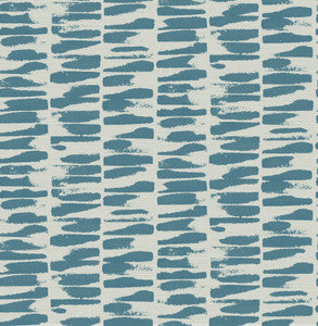 Myrtle Sea Green Abstract Stripe Wallpaper by A-Street Prints
