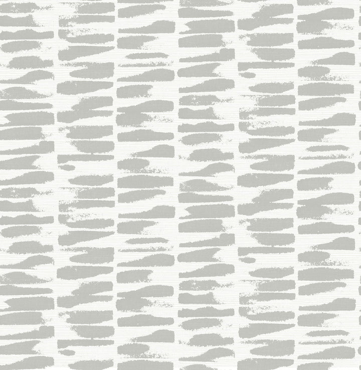 Myrtle Grey Abstract Stripe Wallpaper by A-Street Prints Middleton Covers about 56.4 square feet 20.5-in by 33-ft long roll Unpasted 10.4 - Fabric Carolina -