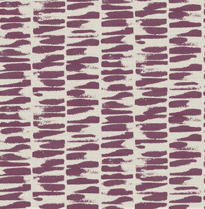Myrtle Purple Abstract Stripe Wallpaper by A-Street Prints