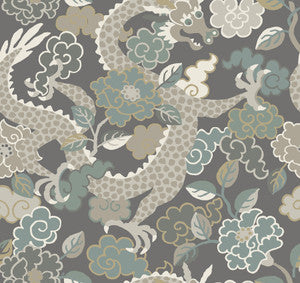 Yanci Stone Dragon Wallpaper by A-Street Prints