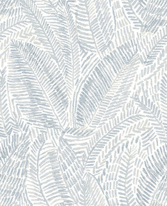Fildia Light Blue Botanical Wallpaper by A-Street Prints