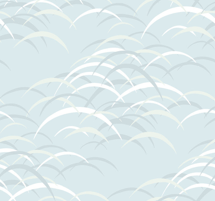 Kasia Sky Blue Abstract Wallpaper by A-Street Prints Mylos Covers about 60.8 square feet 27-in by 27-ft long roll Unpasted 25.25 - Fabric Carolina -
