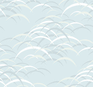 Kasia Sky Blue Abstract Wallpaper by A-Street Prints