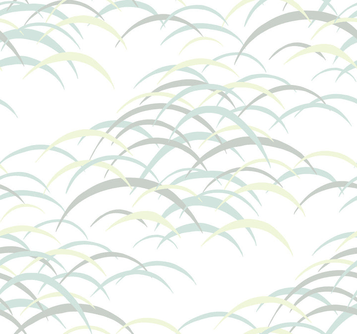 Kasia Sea Green Abstract Wallpaper by A-Street Prints Mylos Covers about 60.8 square feet 27-in by 27-ft long roll Unpasted 25.25 - Fabric Carolina -