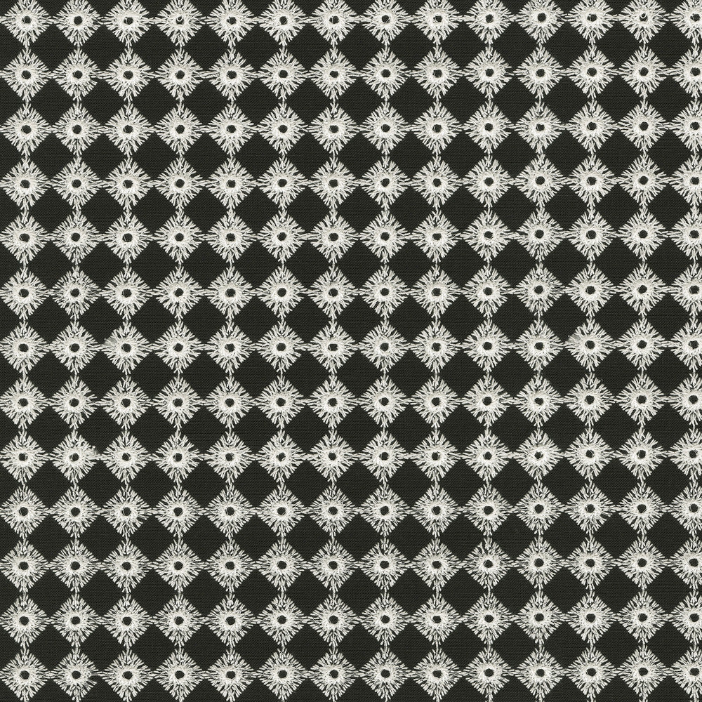 Encore Emb Domino 412145 by PKL Studio Fabric Base 72% Cotton, 28% Polyester Emb: 100% Cotton India 51000 Horizontal: 1 and Vertical: 1 54 - Fabric Carolina -