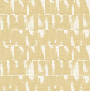 Bancroft Gold Artistic Stripe Wallpaper by A-Street Prints