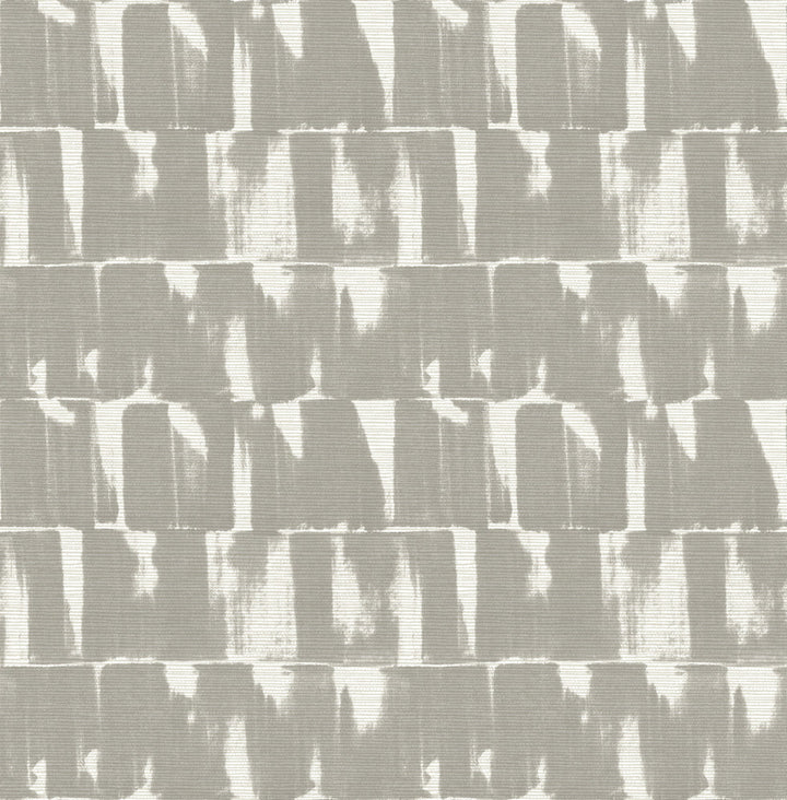 Bancroft Grey Artistic Stripe Wallpaper by A-Street Prints Terrace Covers about 56.4 square feet 20.5-in by 33-ft long roll Unpasted 10.4 - Fabric Carolina -