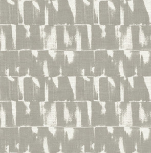 Bancroft Grey Artistic Stripe Wallpaper by A-Street Prints