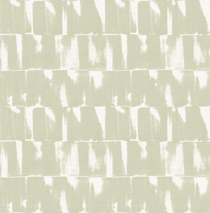Bancroft Sage Artistic Stripe Wallpaper by A-Street Prints Terrace Covers about 56.4 square feet 20.5-in by 33-ft long roll Unpasted 10.4 - Fabric Carolina -