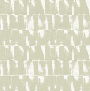 Bancroft Sage Artistic Stripe Wallpaper by A-Street Prints