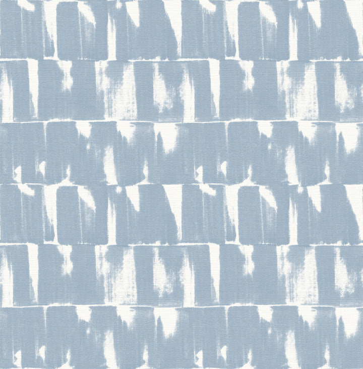 Bancroft Blue Artistic Stripe Wallpaper by A-Street Prints Terrace Covers about 56.4 square feet 20.5-in by 33-ft long roll Unpasted 10.4 - Fabric Carolina -