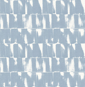 Bancroft Blue Artistic Stripe Wallpaper by A-Street Prints