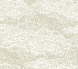 Vision Pearl Stipple Clouds Wallpaper by A-Street Prints