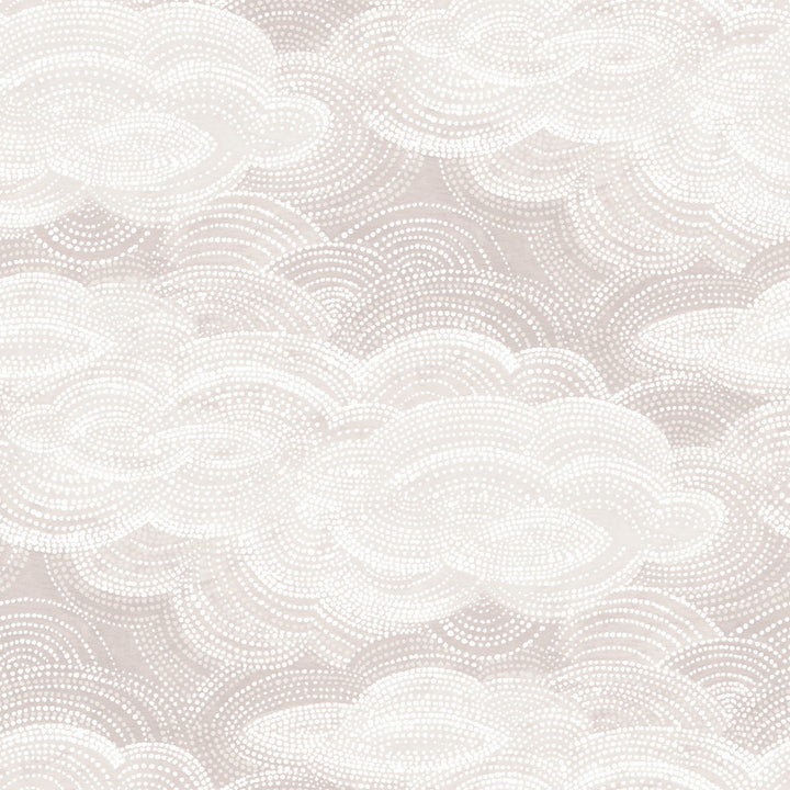 Vision Lavender Stipple Clouds Wallpaper by A-Street Prints Terrace Covers about 60.8 square feet 27-in by 27-ft long roll Unpasted 24 - Fabric Carolina -