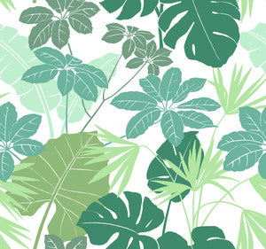 Medellin Green Rainforest Floor Wallpaper by A-Street Prints