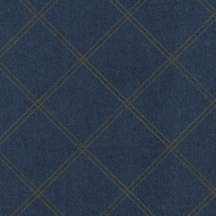 Prairie Emb Indigo 412240 by PKL Studio Fabric Base 100% Cotton Emb 100% Polyester China 9000 Horizontal: 5.38 and Vertical: 5.38 57 - Fabric Carolina -