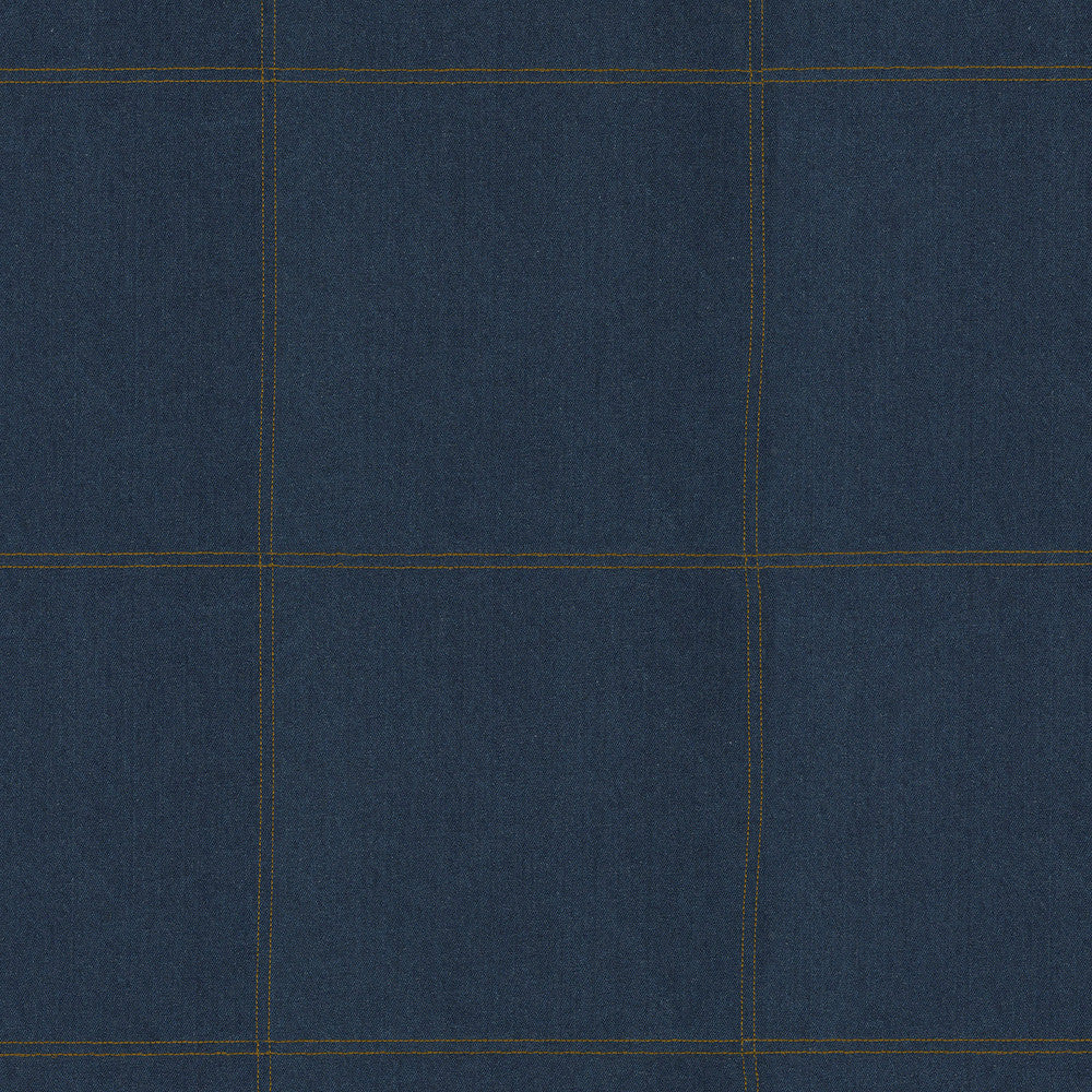 Pioneer Emb Indigo 412250 by PKL Studio Fabric Base 100% Cotton Emb 100% Polyester China 9000 Horizontal: 10.75 and Vertical: 10.75 56 - Fabric Carolina -
