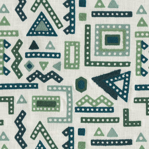 Geoscape Emb Caspian 412362 by PKL Studio Fabric