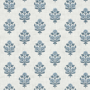 Floral Sprig Emb Porcelain 412380 by PKL Studio Fabric