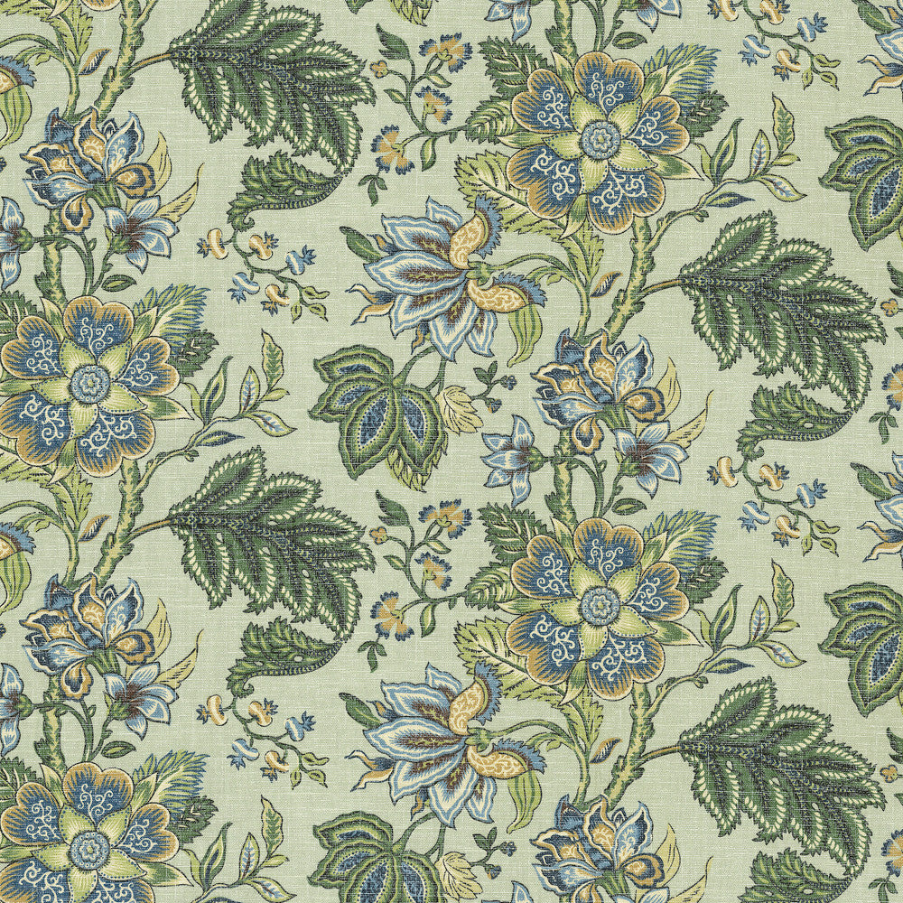 Flowering Seamist 412411 by PKL Studio Fabric 100% cotton Pakistan 51000 Horizontal: 13.5 and Vertical: 12.6 54 - Fabric Carolina -