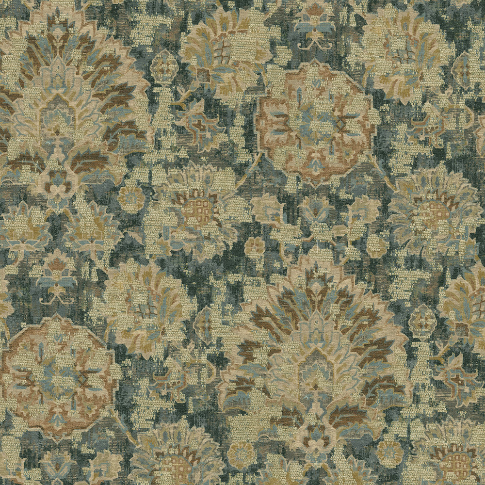 Javanese Charcoal 412421 by PKL Studio Fabric 56% polyester, 36% rayon, 8% cotton India 42000 Horizontal: 13.5 and Vertical: 26 54 - Fabric Carolina -