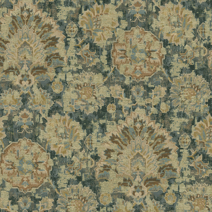 Javanese Charcoal 412421 by PKL Studio Fabric 56% polyester, 36% rayon, 8% cotton India 42000 Horizontal: 13.5 and Vertical: 26 54 - Fabric Carolina -