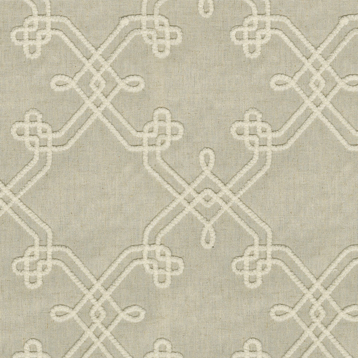 Dynasty Emb Linen 412446 by PKL Studio Designer Fabric Base 60% polyester, 30% cotton, 10% linen Emb: 100% polyester India 51000 Horizontal: 8.75 and Vertical: 9.25 55 - Swanky Fabrics -