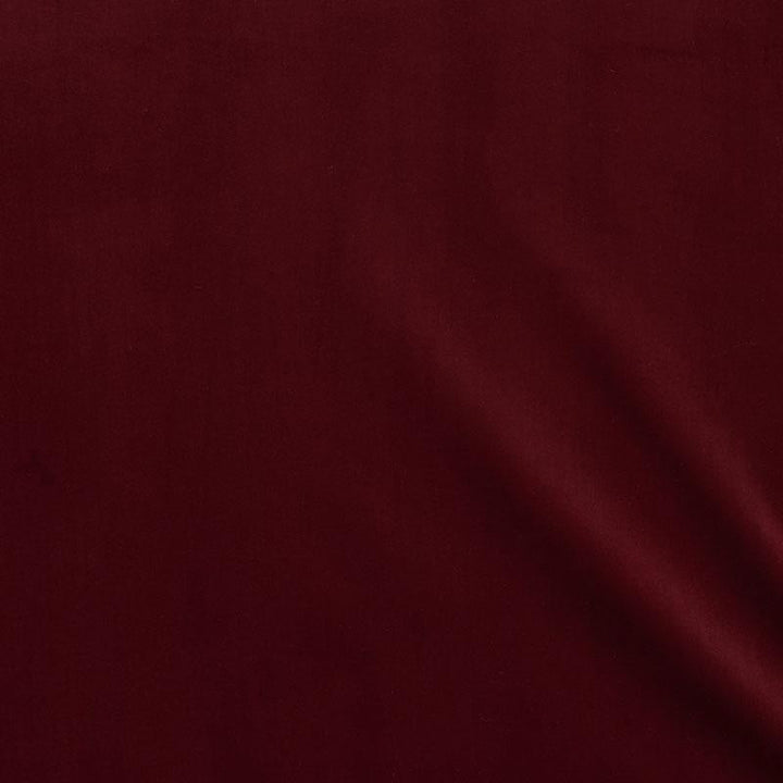 Empress Performance Velvet Garnet 74114 by Schumacher Fabric Perfect Basics: Velvet - Fabric Carolina -