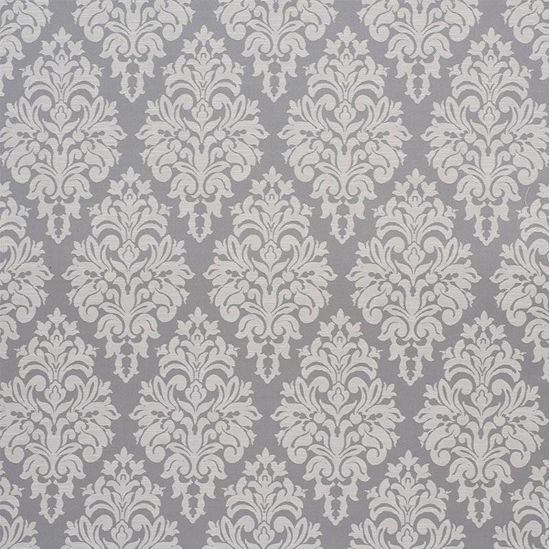 Dauphine Damask Indoor/Outdoor Slate 75410 by Schumacher Fabric The Good Life Indoor/Outdoor 18.5" - Fabric Carolina -