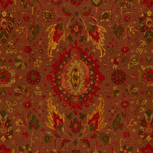 Jahanara Carpet Spice Brown 172791 by Schumacher Fabric