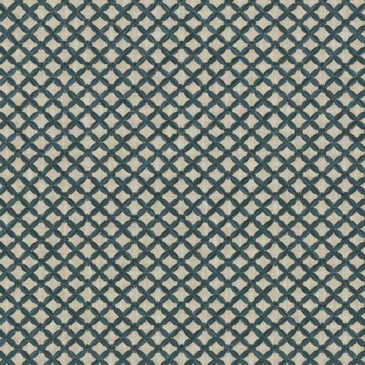 Laguna Emb Indigo 412483 by PKL Studio Fabric Base 82% polyester, 11% cotton, 7% linen Emb: 100% cotton India 51000 Horizontal: 0.88 and Vertical: 0.75 56 - Fabric Carolina -