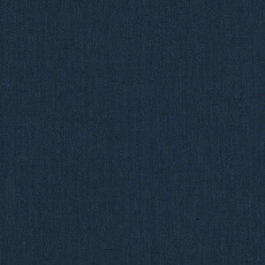 Lange Glazed Linen Navy 69346 by Schumacher Fabric