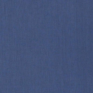 Lange Glazed Linen Marine 69347 by Schumacher Fabric