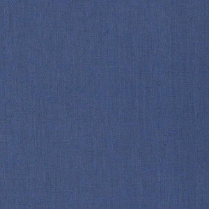 Lange Glazed Linen Marine 69347 by Schumacher Fabric