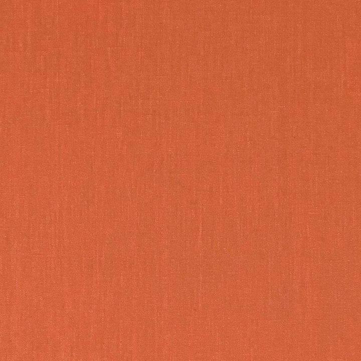 Lange Glazed Linen Papaya 69359 by Schumacher Fabric Perfect Basics: Linen - Fabric Carolina -