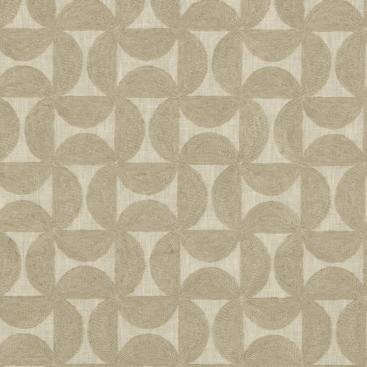 Pinwheels Emb Linen 412494 by PKL Studio Fabric Base 52% polyester, 48% cotton Emb 60% polyester, 25% cotton, 15% linen India 51000 Horizontal: 4.5 and Vertical: 4.63 55 - Fabric Carolina -