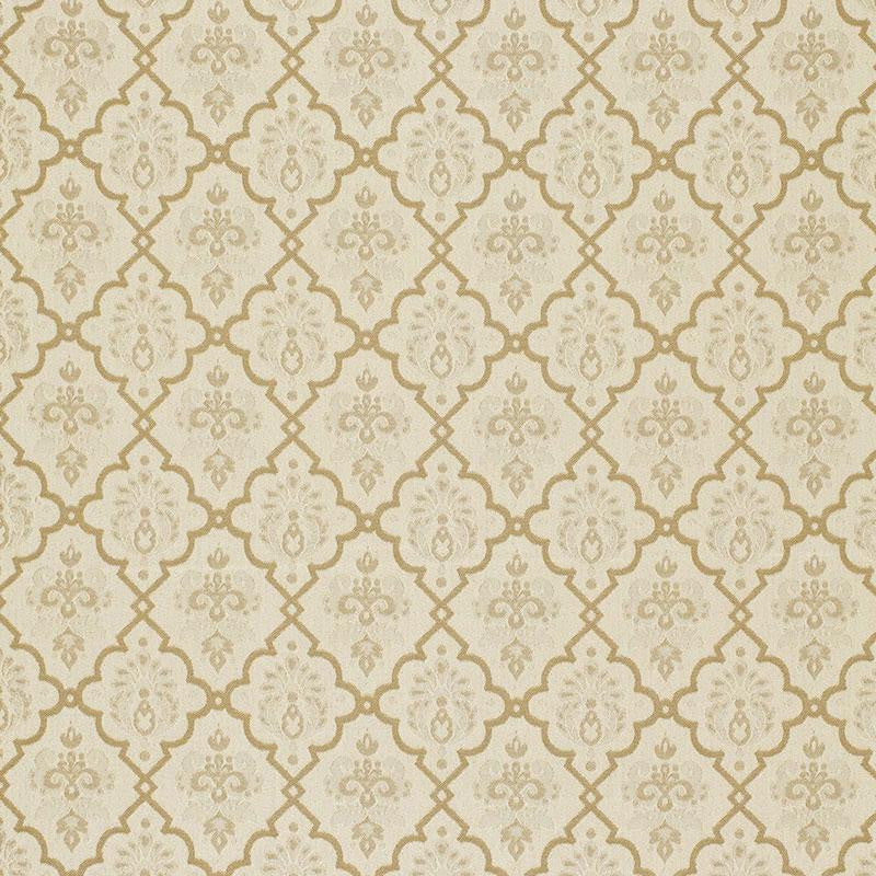 Hedgerow Trellis Indoor/Outdoor Sand 68811 by Schumacher Designer Fabric Timothy Corrigan 4.75" - Swanky Fabrics -