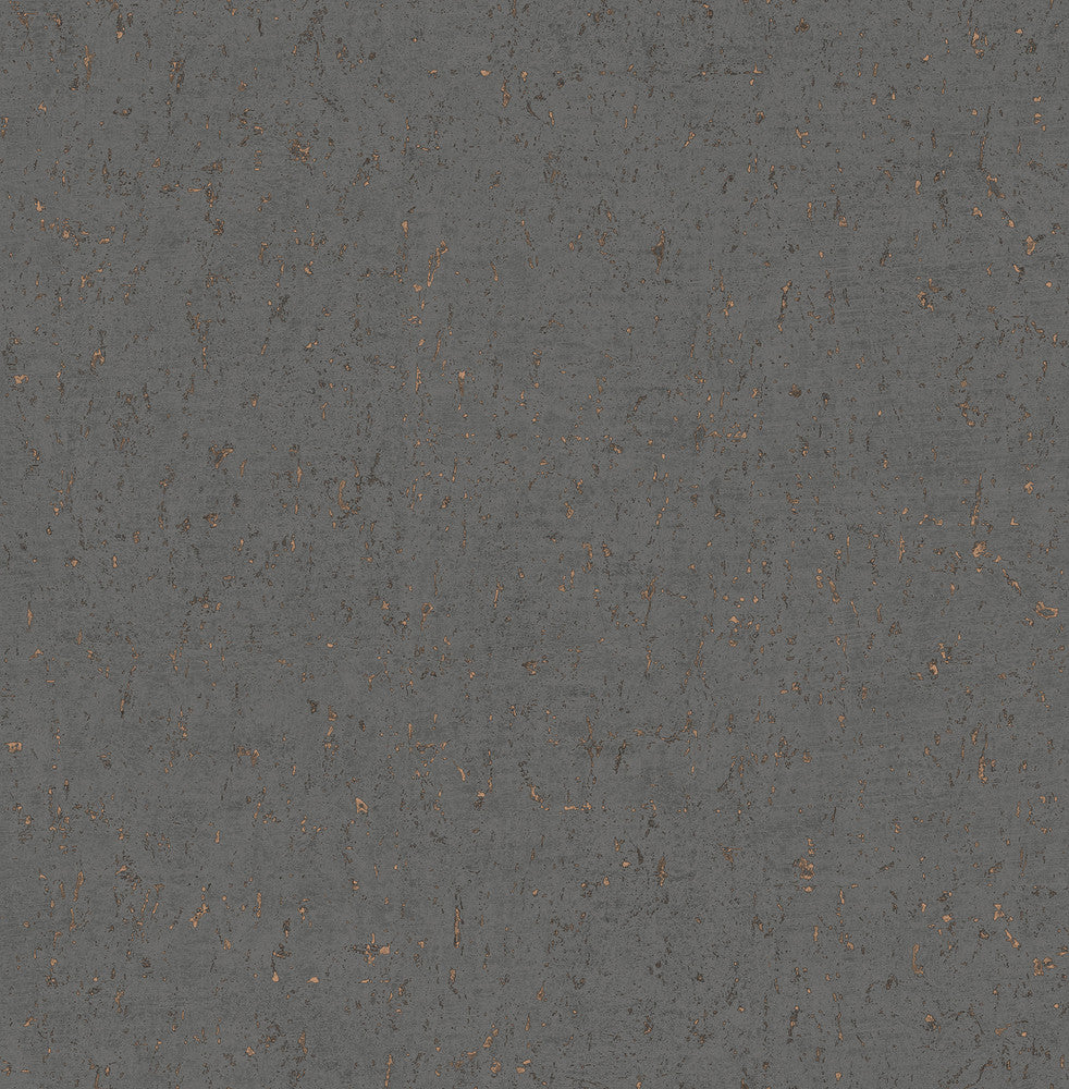 Callie Charcoal Concrete Wallpaper by Advantage Fusion Covers about 56.4 square feet 20.5-in by 33-ft long roll Unpasted 20.9 - Fabric Carolina -