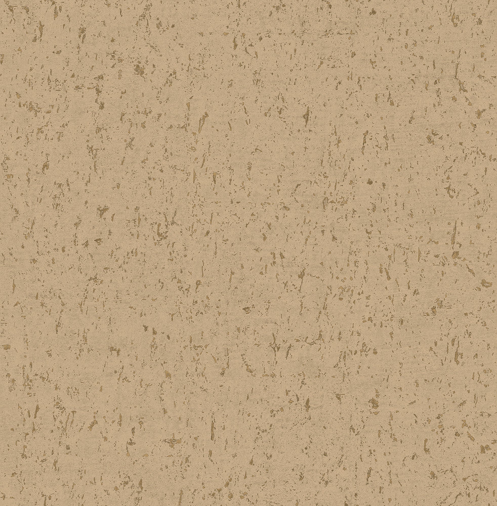 Callie Light Brown Concrete Wallpaper by Advantage Fusion Covers about 56.4 square feet 20.5-in by 33-ft long roll Unpasted 20.9 - Fabric Carolina -