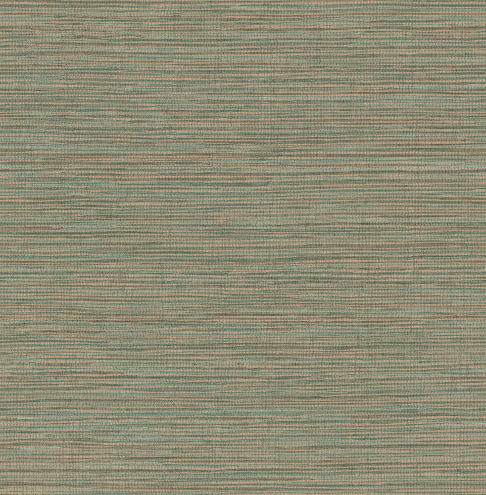 Alton Copper Faux Grasscloth Wallpaper by Advantage Fusion Covers about 56.4 square feet 20.5-in by 33-ft long roll Unpasted 20.9 - Fabric Carolina -