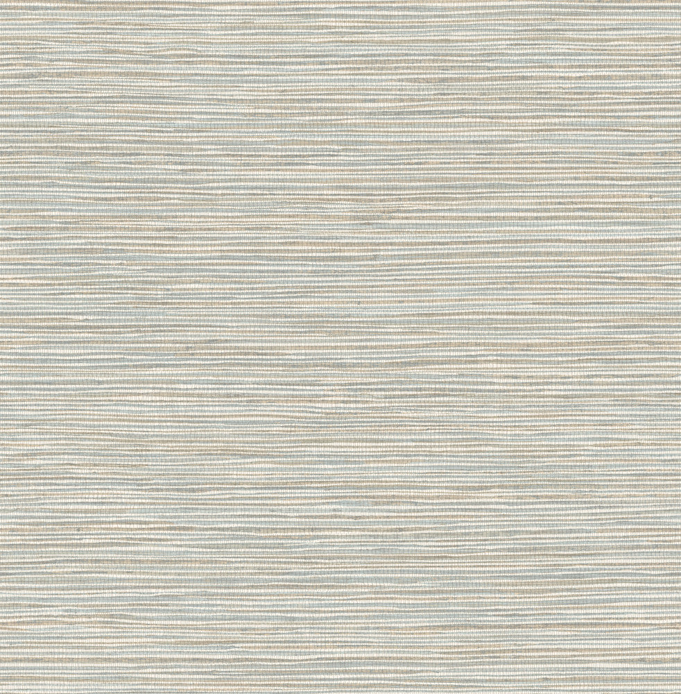 Alton Light Blue Faux Grasscloth Wallpaper by Advantage Fusion Covers about 56.4 square feet 20.5-in by 33-ft long roll Unpasted 20.9 - Fabric Carolina -