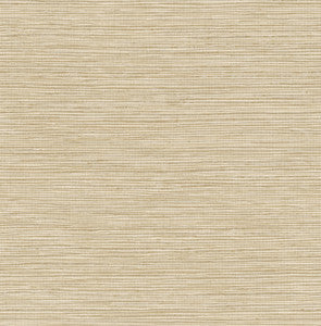 Alton Wheat Faux Grasscloth Wallpaper by Advantage